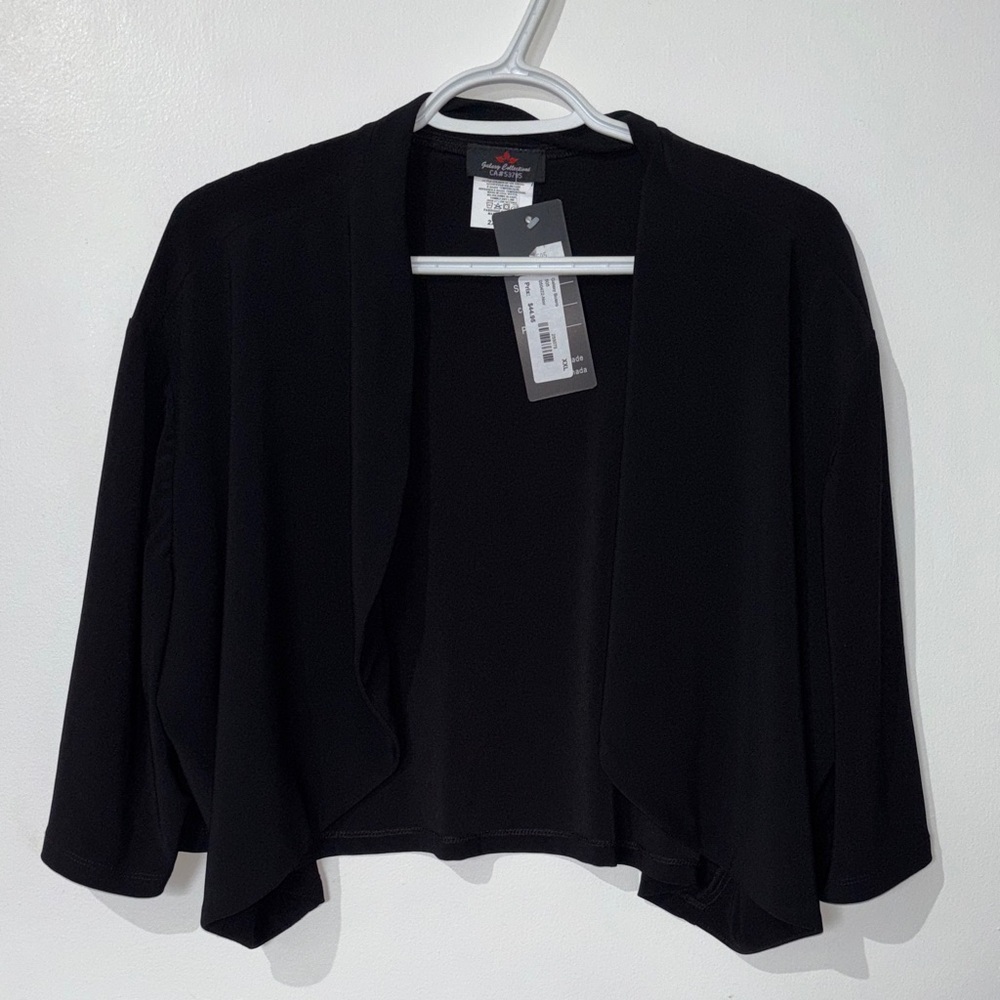 🎉4/30$🎉 Elegant NWT Black Women's XXL Shrug